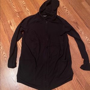 Maternity lightweight zip up hoodie